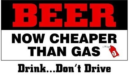 Beer Cheaper Than Gas1